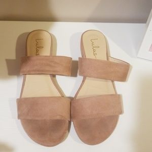 Lulus suede sandals